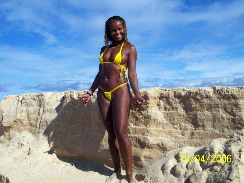 porno de plage noire #1